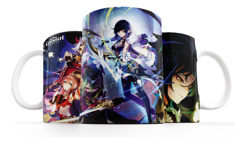 Caneca Cerâmica Genshin Impact Xião Venti