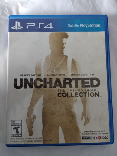 Uncharted The Nathan Drake Collection Ps4 Fisico