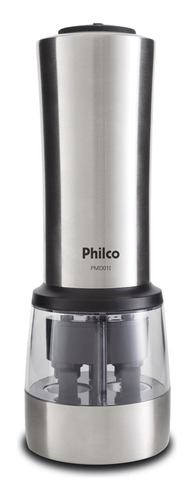 Moedor De Temperos Elétrico Philco Inox Pmd01i