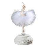 Exquisita Caja De Música Giratoria Ballet Girl