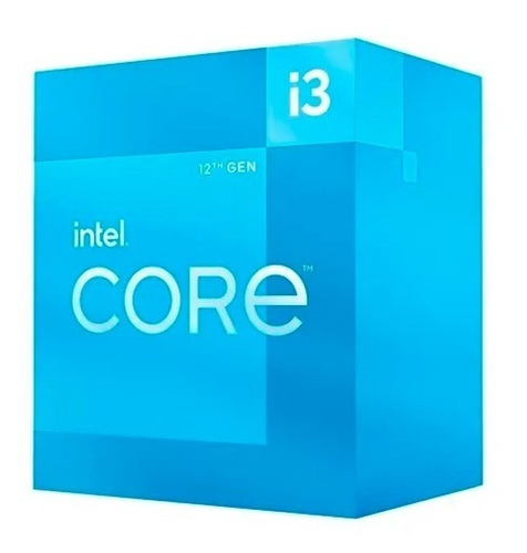 Microprocesador Intel I3-12100 12mb 3.3ghz 1700 12° Gen