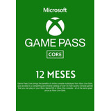 Xbox Game Pass Core 12 Meses [ Codigo Digital México ]