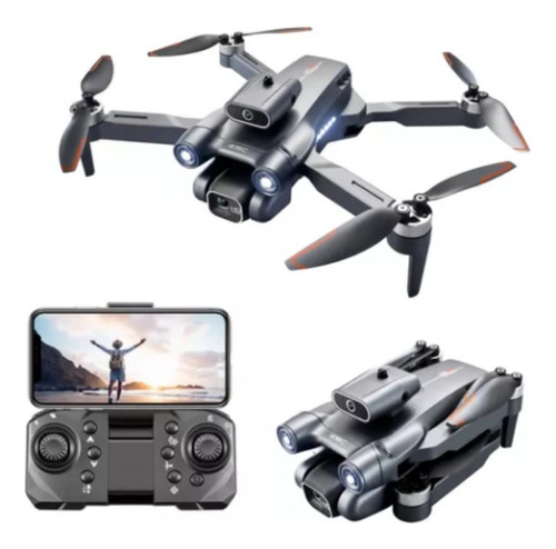 Drone Ls-s1s Max Câmera 8k Sensor De Obstaculo Com 3 Bateria