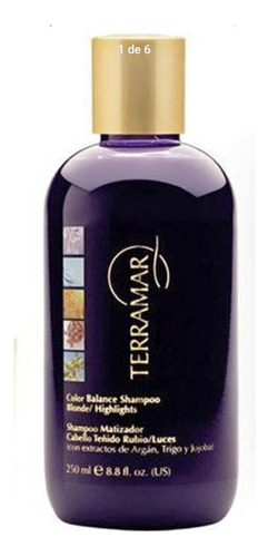 Shampoo Matizador Para Cabello Teñido Terramar