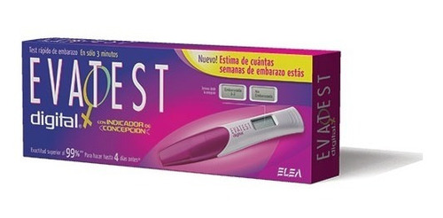 Evatest Digital Test De Embarazo Con Estimador De Semanas