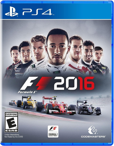 F1 2016 - Formula 1 - Ps4 Midi Fisica Original