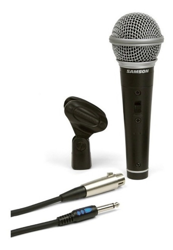 Microfono Samson R21 S Premium Dinamico  Cable Y Pipeta+cuot