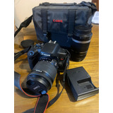  Canon T6i + Lente 18-55mm + Bolso + Lente Canon 55-250