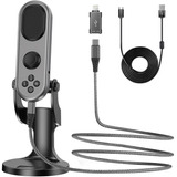 Micrófono Condensador Usb Para Pc/juegos Plug & Play/ps4 Y 5