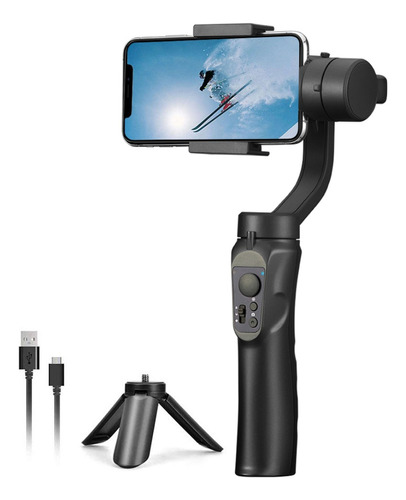 Estabilizador De Celular Handheld Gimbal H4 3 Ejes Con App