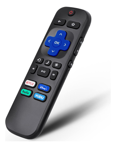 Control Remoto Compatible Con Hisense-tcl-onn-sharp-roku Tv