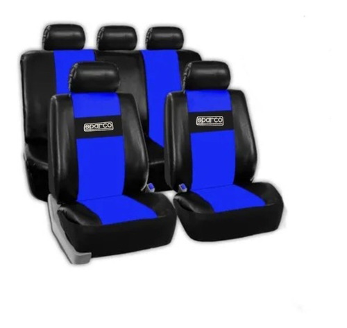 Funda Cubre Asiento Universal Sparco Azul