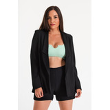 Saco Blazer Crepe Sastrero