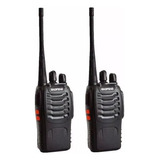 Pack 2 Radio Transmisor Walkie Talkie Baofeng Bf888s Doble C