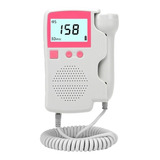 Ultrassom Monitor Cardíaco Fetal Doppler Rosa Portátil U1113