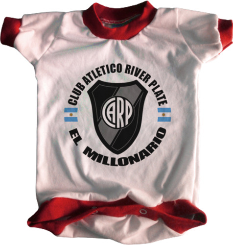 Body Bebe Futbol River Plate Modelo 15