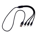 Cable 3 En 1 Select 3in1-sp Color Negro