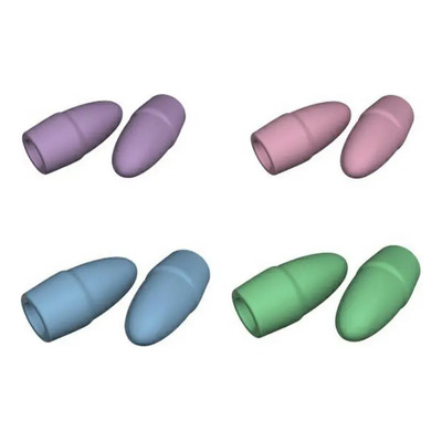 Borracha Ponteira Escolar KAZ Pastel Colors 48 Unidades Multicolor | Frete grátis