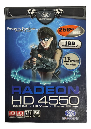 Placa De Vídeo Sapphre Radeon Hd 4550 Gpu