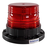 Baliza Roja Led 12 24 36 48 60 Volts P/ Bomberos Peligro Sos