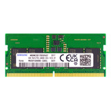 Memoria Ram Samsung 8gb 1rx16 Pc5-4800b Ddr5 Sodim  Laptop