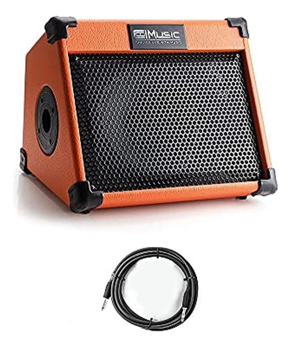 Coolmusic Ac20 20w Teclado Bluetooth Amplificador De Guitarr