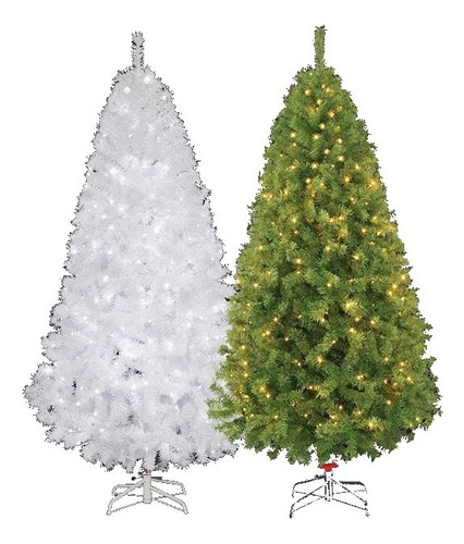 Arbol De Navidad Artificial Vermont 300 Luces Led 2.20 Mts