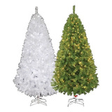 Arbol De Navidad Artificial Vermont 300 Luces Led 2.20 Mts