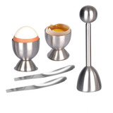 Utensílios De Cozinha Para Abridor De Ovos Cozidos De 5 Peça