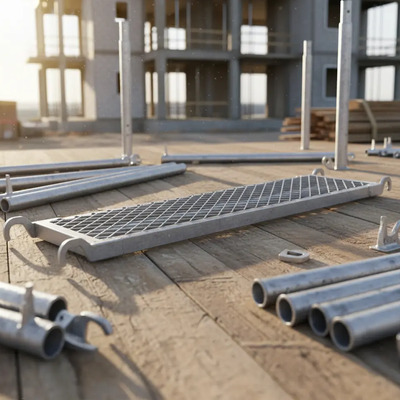 Plataforma Para Andamio Acero Galvanizado 0.4m X 2,13m Zait | Meses sin interés