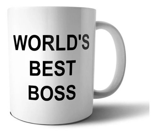 Taza De Ceramica - World Best Boss (the Office)