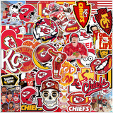 Chiefs Kansas City Nfl 50 Calcomanias Stickers Contra Agua