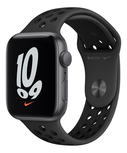 Apple Watch Nike Se (gps, 44mm) - Correa Deportiva Nike Carbono/negro