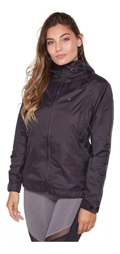 Campera Rompeviento Montagne Eluney Mujer Impermeable Prot U