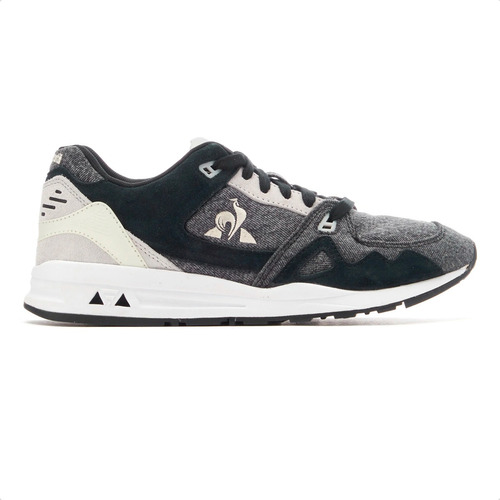 Zapatillas Le Coq Sportif R1000 Denim Hombre Casual Moda Ngr