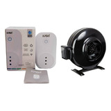 Kit Indoor Timer Wifi + Extractor Gg 125mm