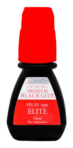 Cola Elite Hs10 Alongamento Cílios Premium Black Glue 10ml