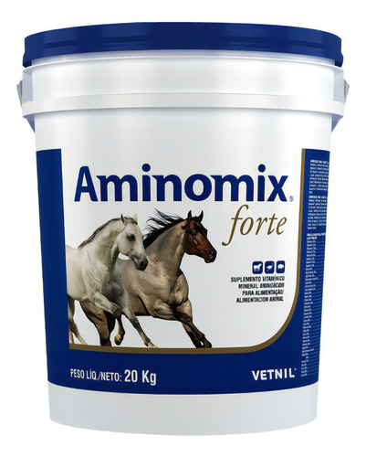 Aminomix Forte Balde 20 Kg - Vetnil
