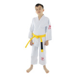 Kimono Para Jiu Jitsu Dragao Dk Branco Infantil