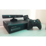 Microsoft Xbox 360 Slim 4gb Color Matte Black Con Kinetic