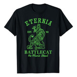 El Gato De Batalla De He-man Verde En Playera Y Camiseta