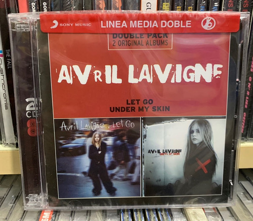 Avril Lavigne - Let Go & Under My Skin - Boxset 2 Discos Cd