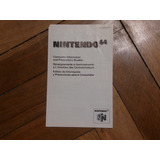 N64 Folleto De Consolas / Juegos De Nintendo 64 Original