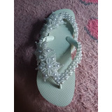 Chinelo Decorado Havaianas  Original Branco!