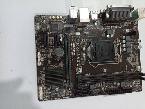 Motherboard 1151 Intel H110 Tarjeta Madre Gigabyte Ddr4