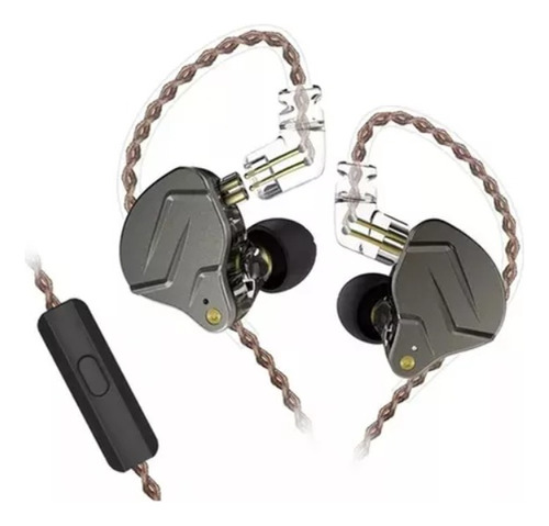 Auriculares In Ear Kz Zsn Pro Dual Driver Hibridos Monitoreo