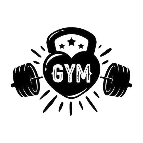 Sticker Decorativo Pared Gym Gimnasio R857