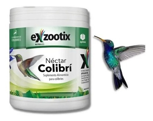 Néctar Colibrí Exzootix X 300g Suplemento Aves