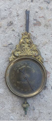 Antiguo Péndulo Reloj Ansonia Pared 16,2cm Largo En Palomar