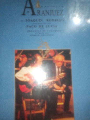 Cd Aranjuez Paco De Lucia